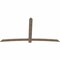 Ekena Millwork Bellingham Smooth Timber Gable Bracket, Douglas Fir, 108"W x 58"H x 1 1/2"D x 5 1/2"F, 13/12 Pitch GBW108X58X0206BEL00SDF - alternate 5